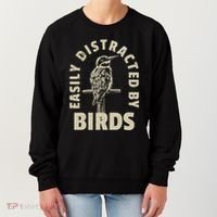 Easily Distracted By Birds Women's Sweatshirt thumb 0