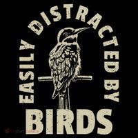 Easily Distracted By Birds Long Sleeve Shirt thumb 2