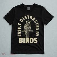 Easily Distracted By Birds T-Shirt thumb 5