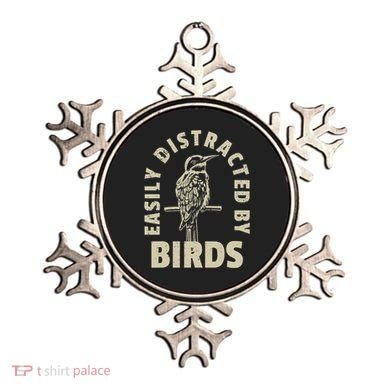 Easily Distracted By Birds Ornament