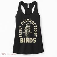 Easily Distracted By Birds Women's Tank Top thumb 0