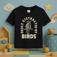 Easily Distracted By Birds Toddler T-Shirt thumb 3