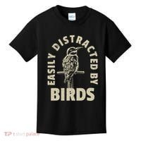 Easily Distracted By Birds Kids T-Shirt thumb 0