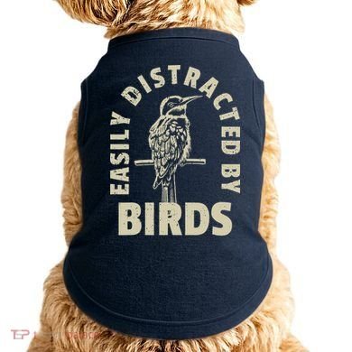 Easily Distracted By Birds Doggie Tank