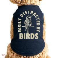 Easily Distracted By Birds Doggie Tank thumb 0