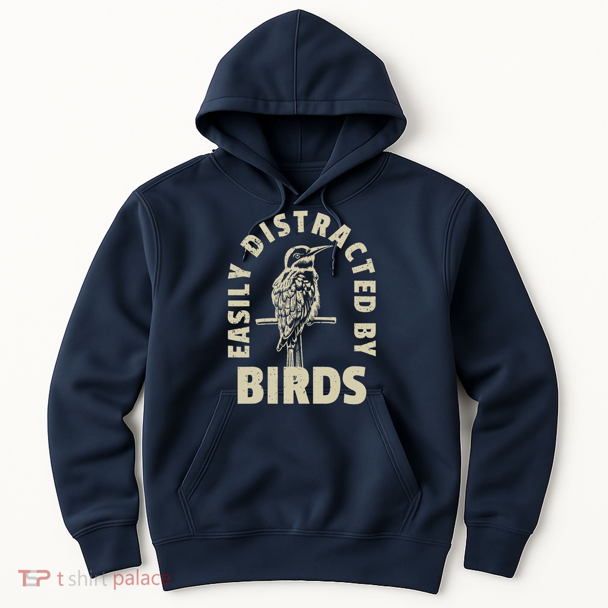 Easily Distracted By Birds Hoodie