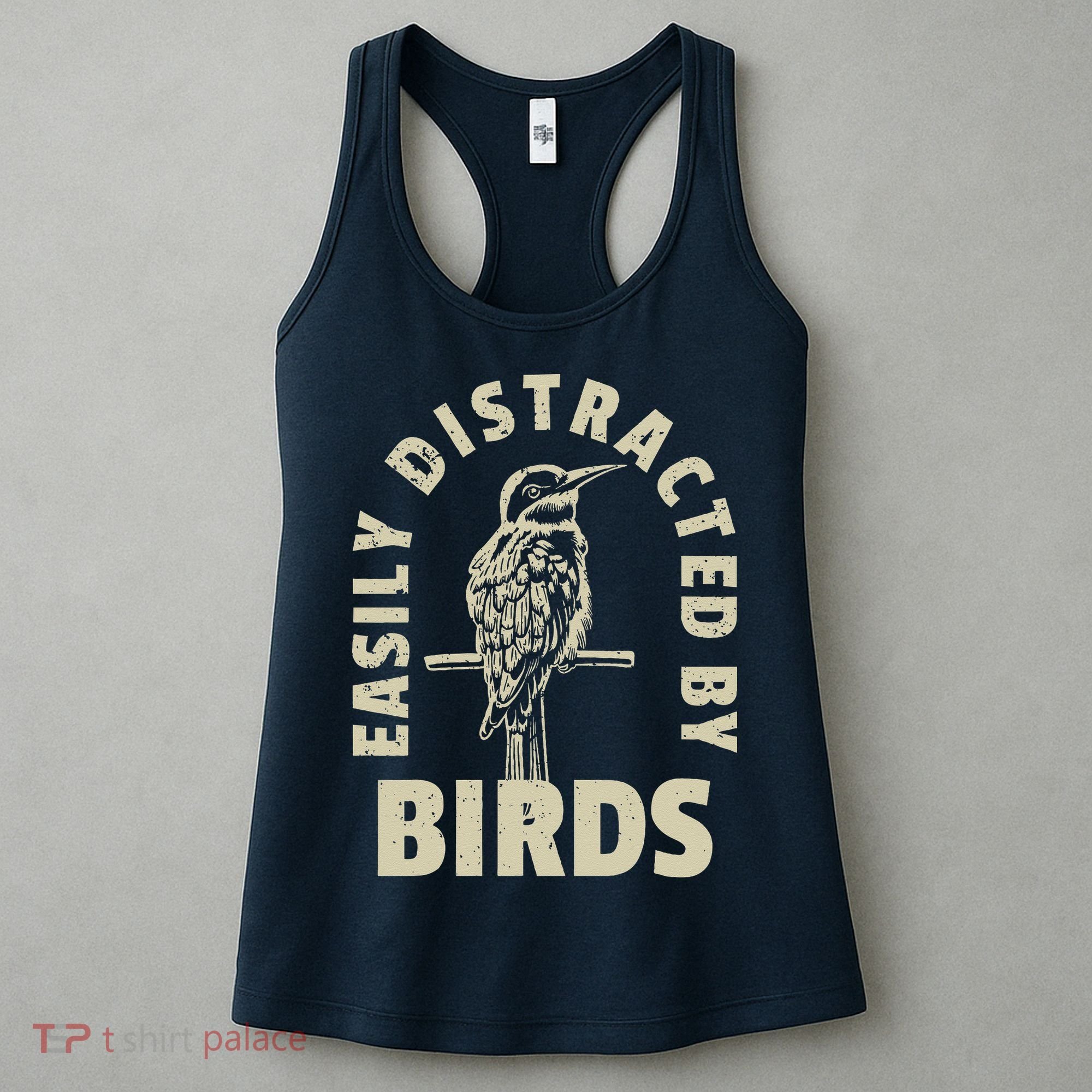 Easily Distracted By Birds Women's Tank Top