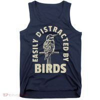 Easily Distracted By Birds Tank Top thumb 0