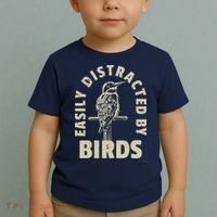 Easily Distracted By Birds Toddler T-Shirt thumb 2