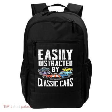 Easily Distracted By Classic Cars Backpack