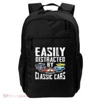 Easily Distracted By Classic Cars Backpack thumb 0