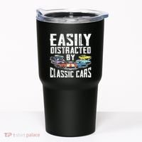 Easily Distracted By Classic Cars Tumbler thumb 0