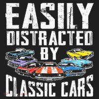 Easily Distracted By Classic Cars Tumbler thumb 3