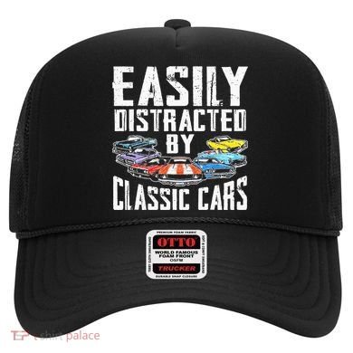 Easily Distracted By Classic Cars Hat