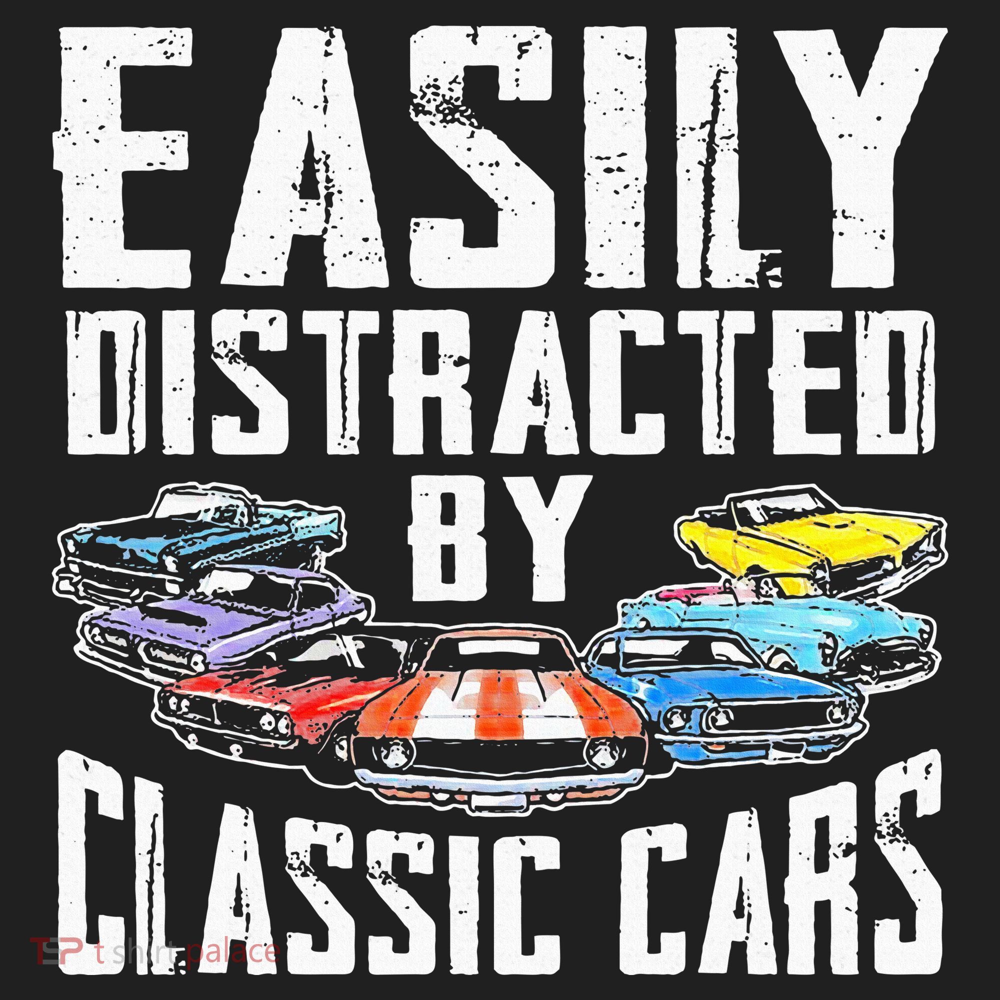Easily Distracted By Classic Cars Hat