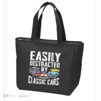 Easily Distracted By Classic Cars Tote Bag thumb 3