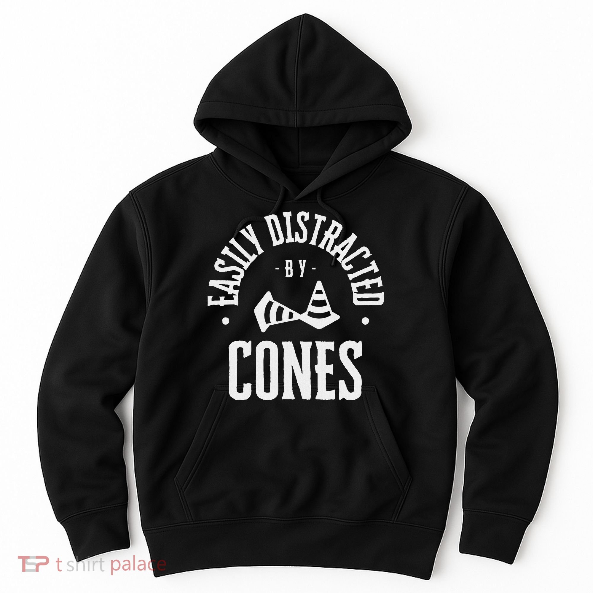 Easily Distracted By Cones – Funny Autox Autocross Racing Hoodie