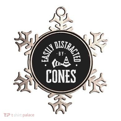 Easily Distracted By Cones – Funny Autox Autocross Racing Ornament