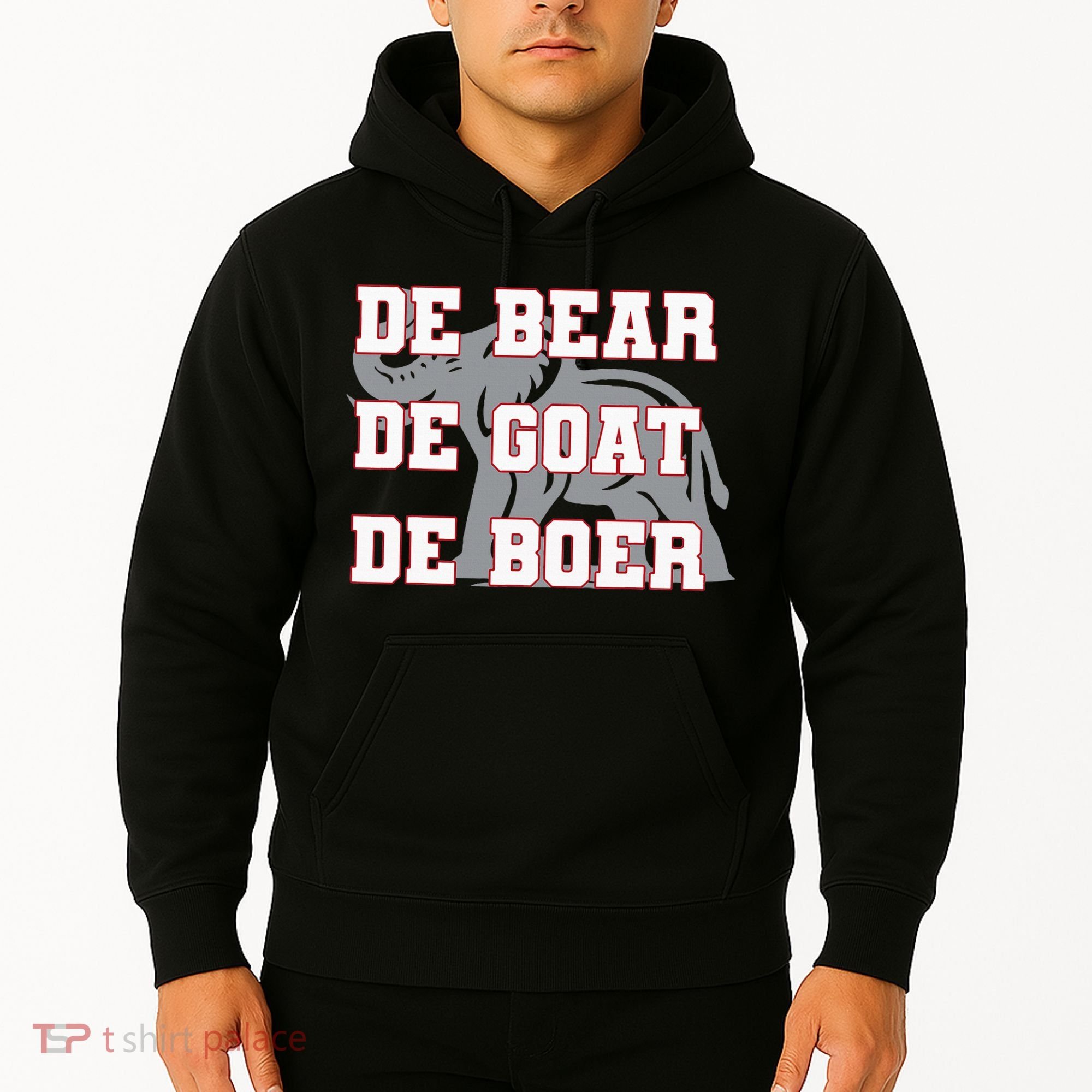 Elephant De Bear De Goat De Boer Hoodie