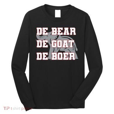 Elephant De Bear De Goat De Boer Long Sleeve Shirt