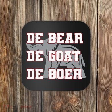 Elephant De Bear De Goat De Boer Coaster