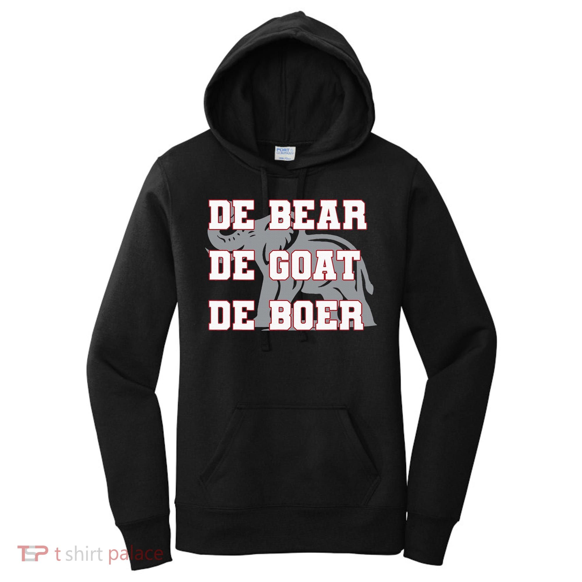 Elephant De Bear De Goat De Boer Women's Hoodie