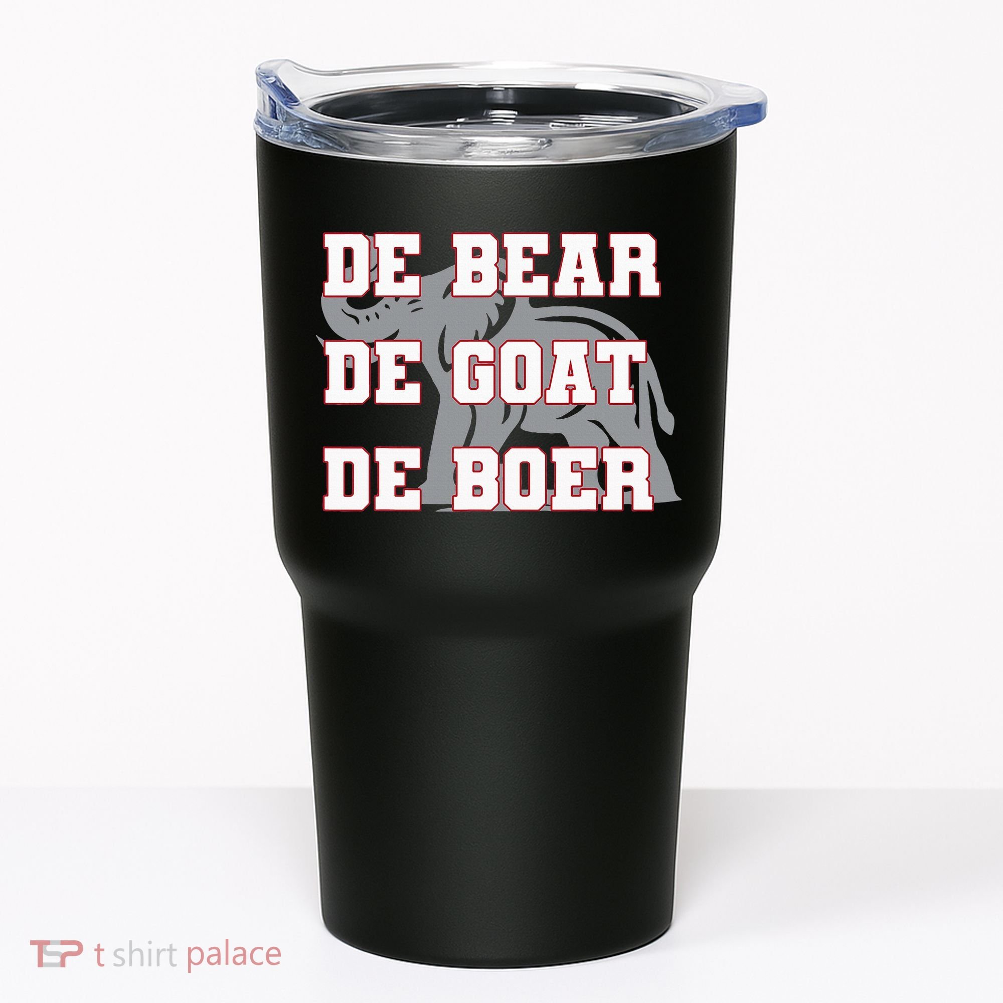 Elephant De Bear De Goat De Boer Tumbler