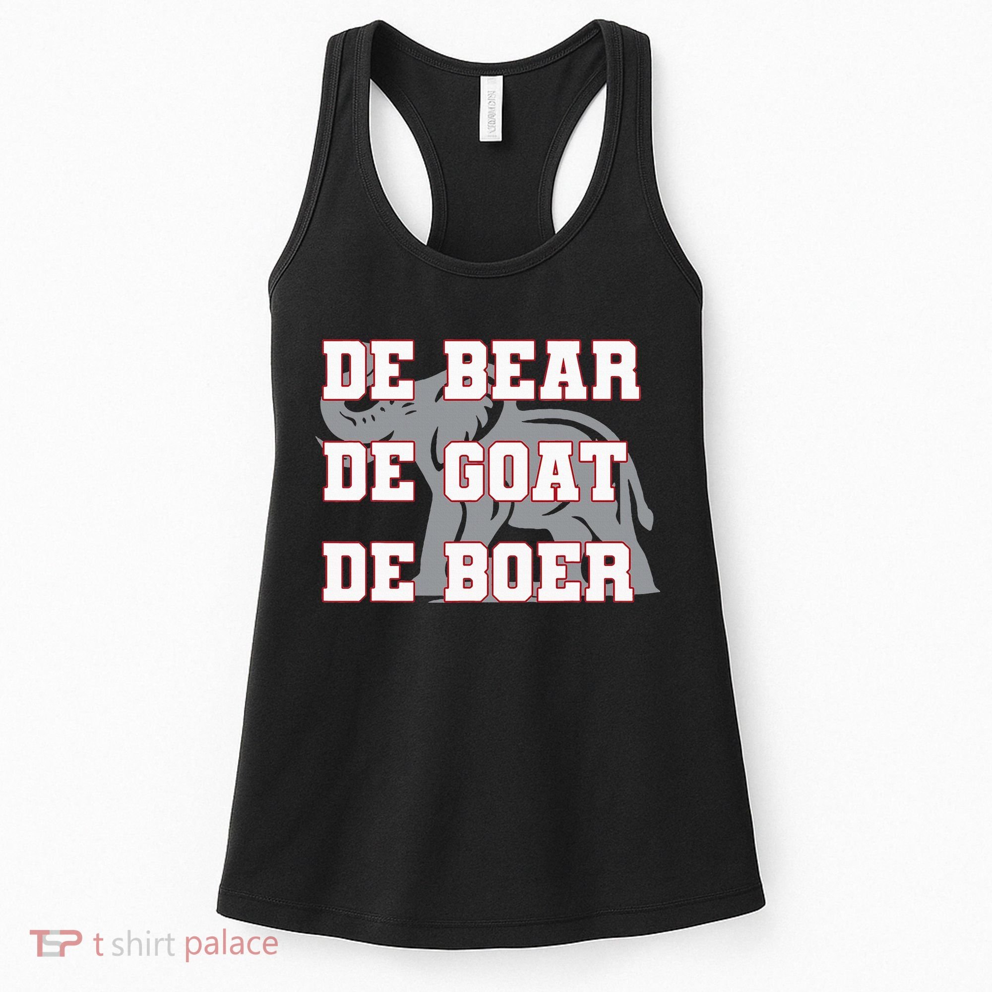 Elephant De Bear De Goat De Boer Women's Tank Top