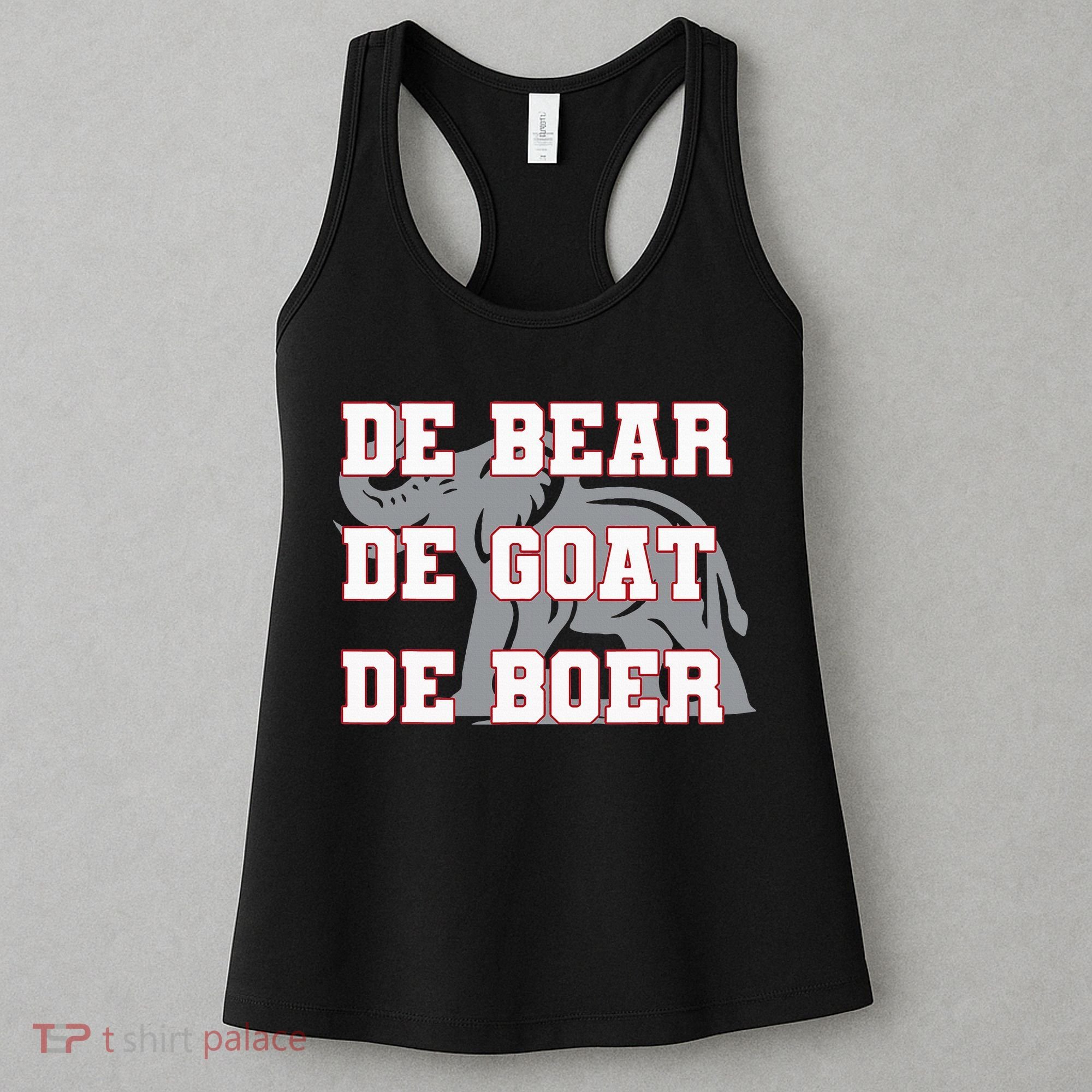 Elephant De Bear De Goat De Boer Women's Tank Top