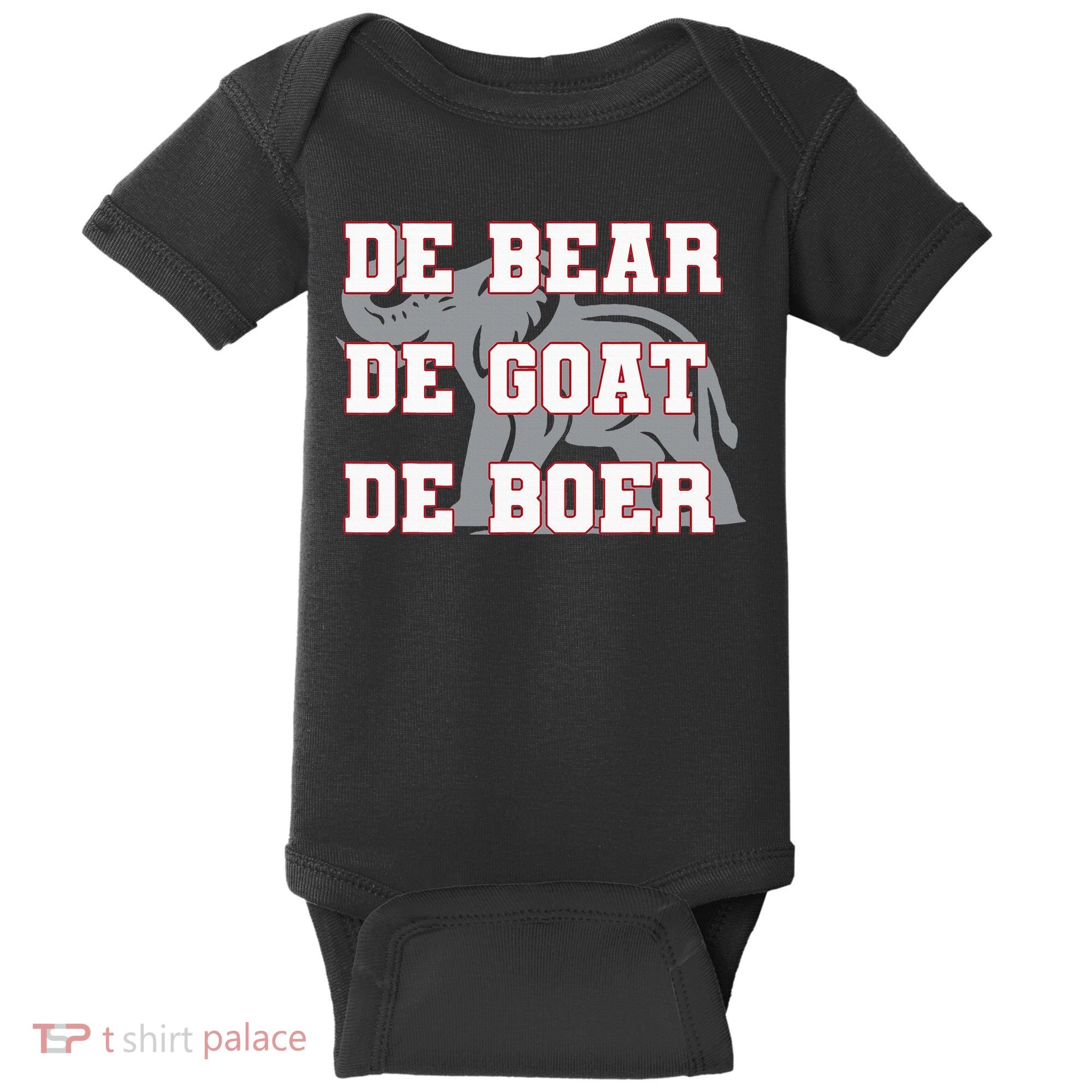 Elephant De Bear De Goat De Boer Baby Bodysuit