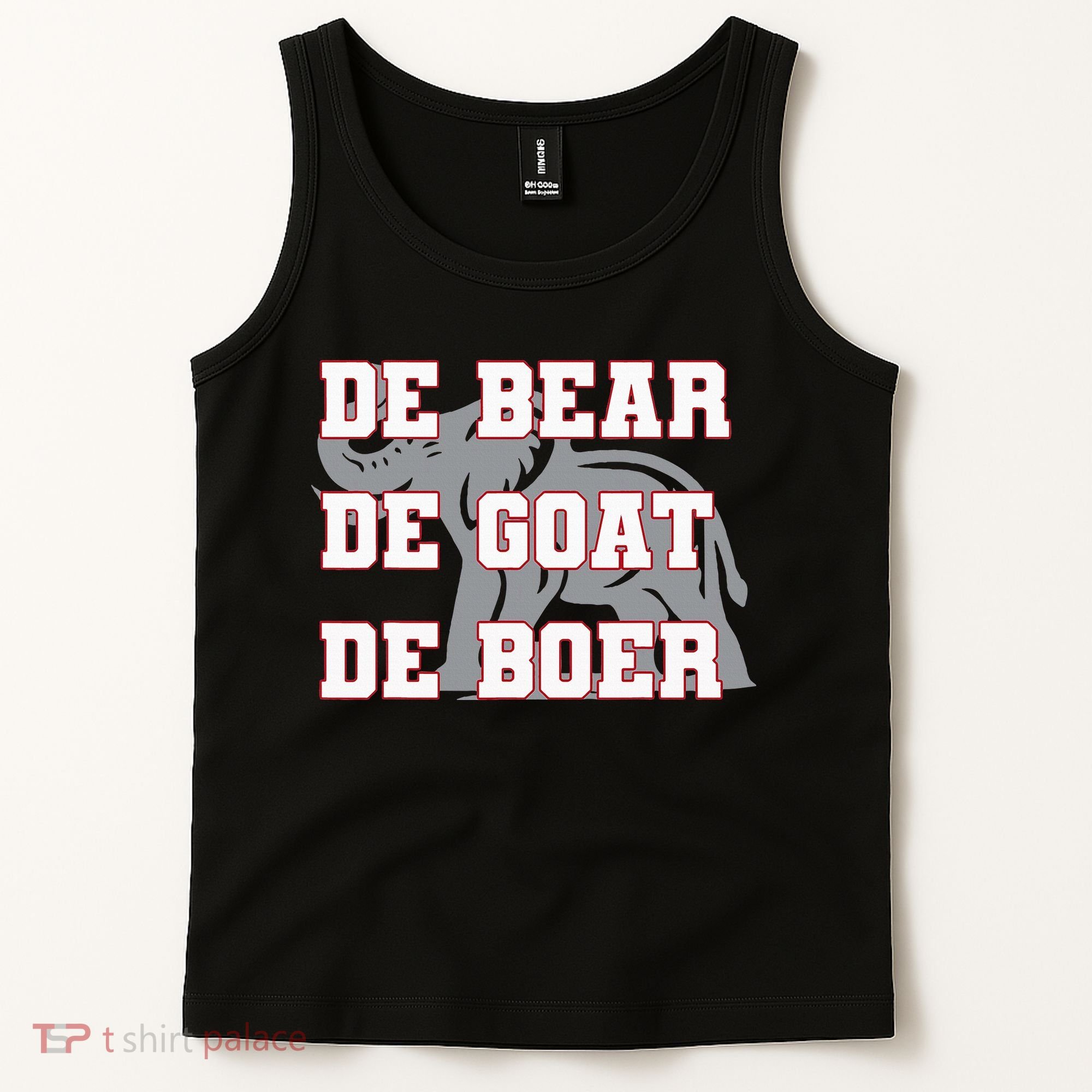 Elephant De Bear De Goat De Boer Tank Top
