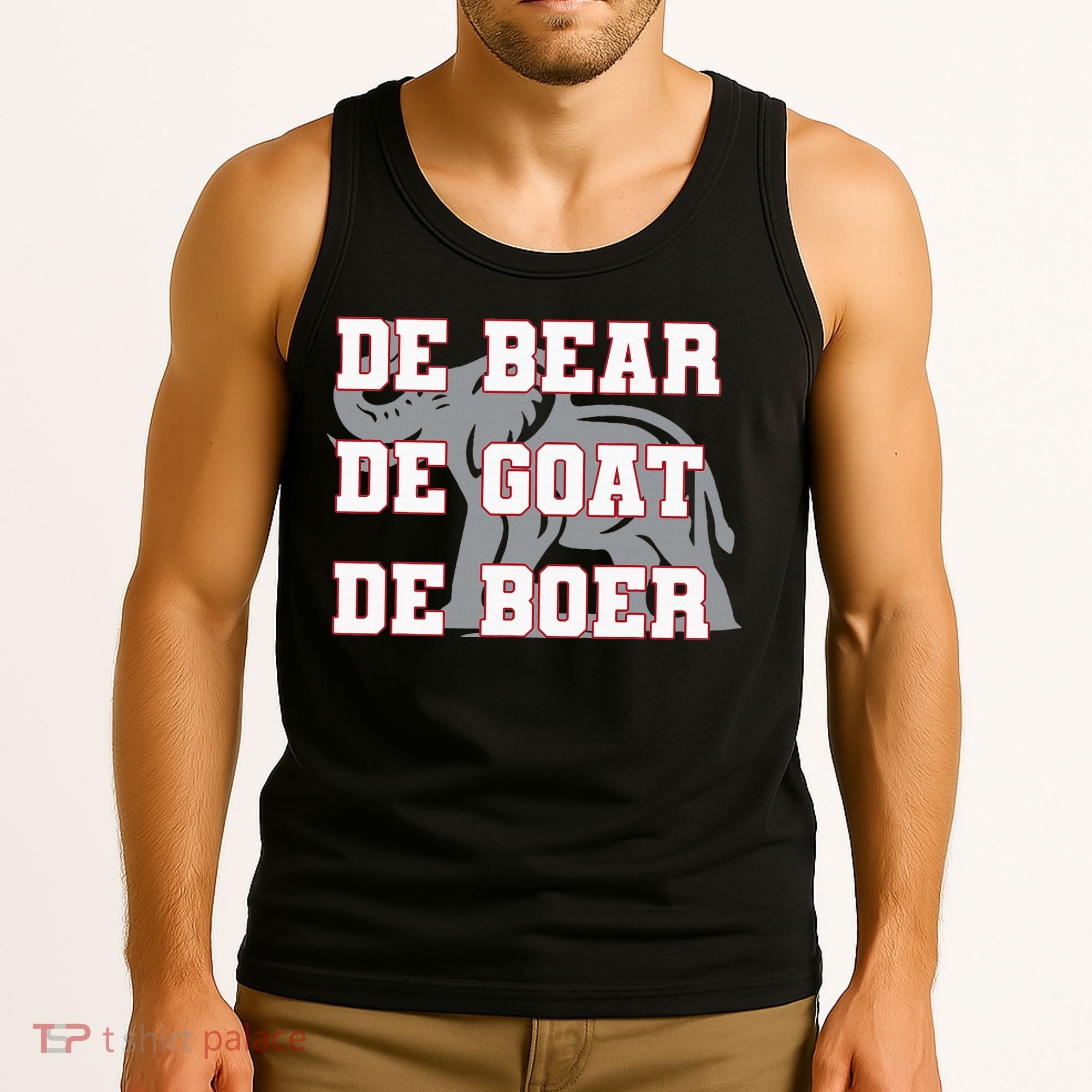 Elephant De Bear De Goat De Boer Tank Top