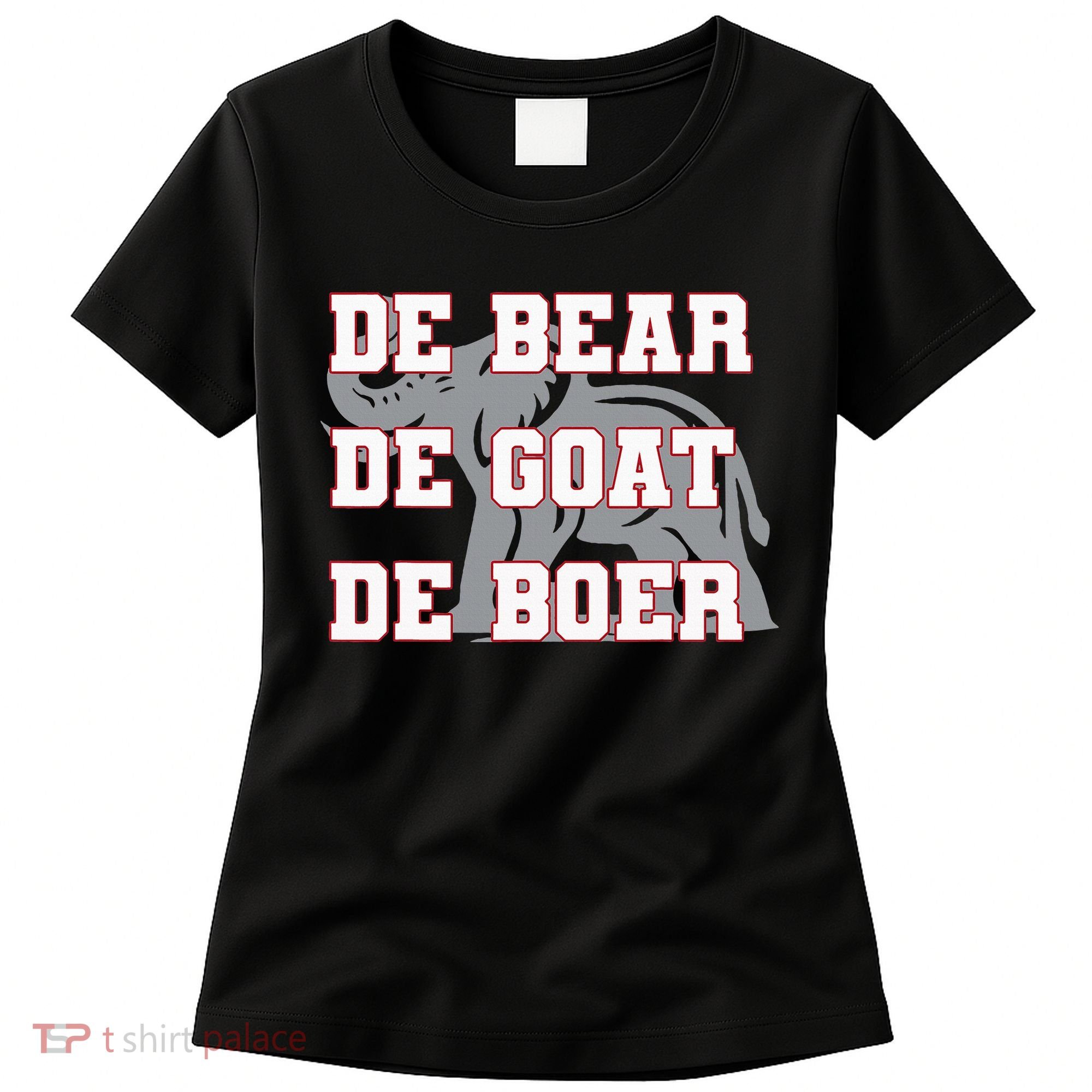Elephant De Bear De Goat De Boer Women's T-Shirt
