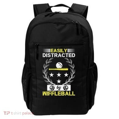 Easily Distracted By Wiffleball Backpack