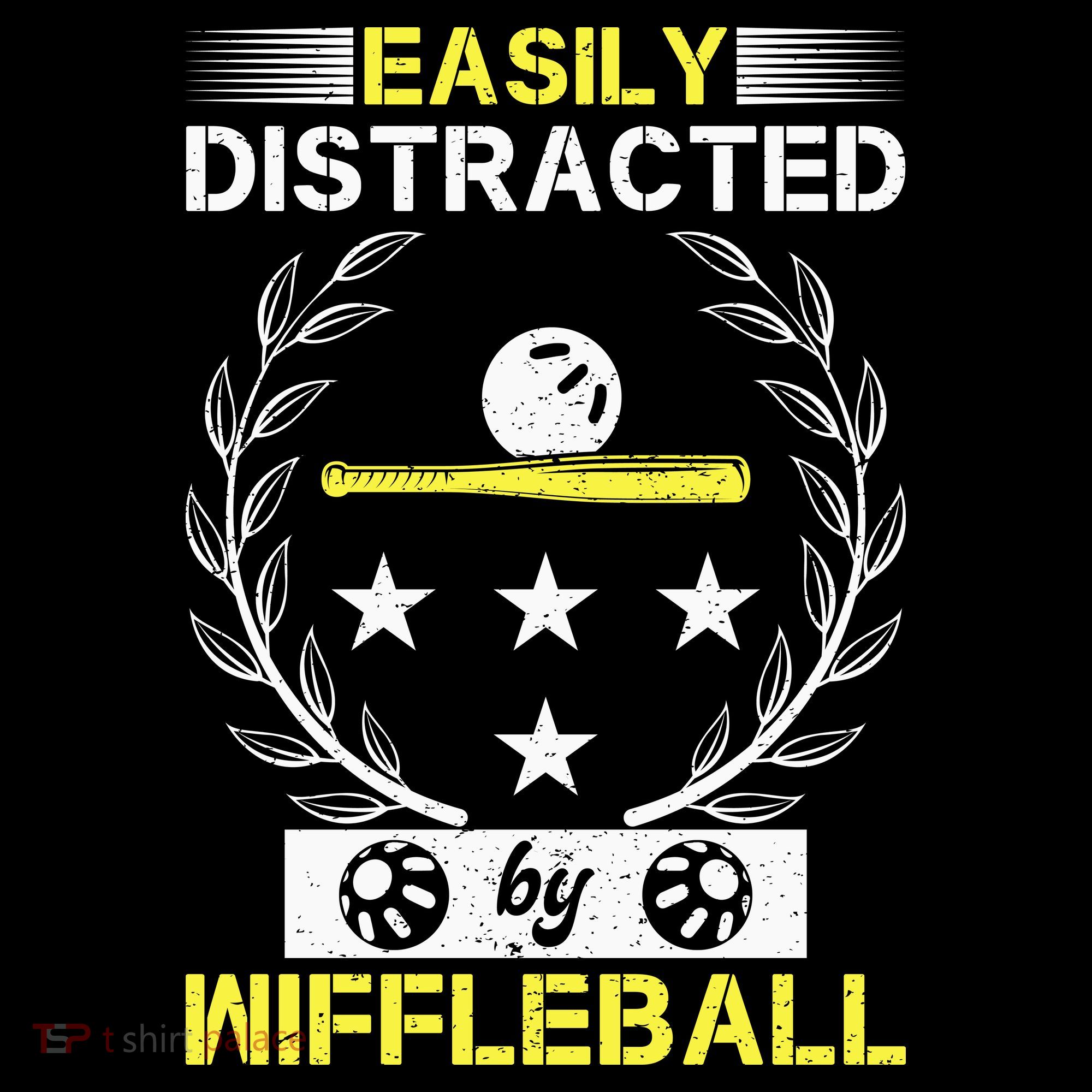 Easily Distracted By Wiffleball Backpack