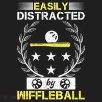 Easily Distracted By Wiffleball Tumbler thumb 3