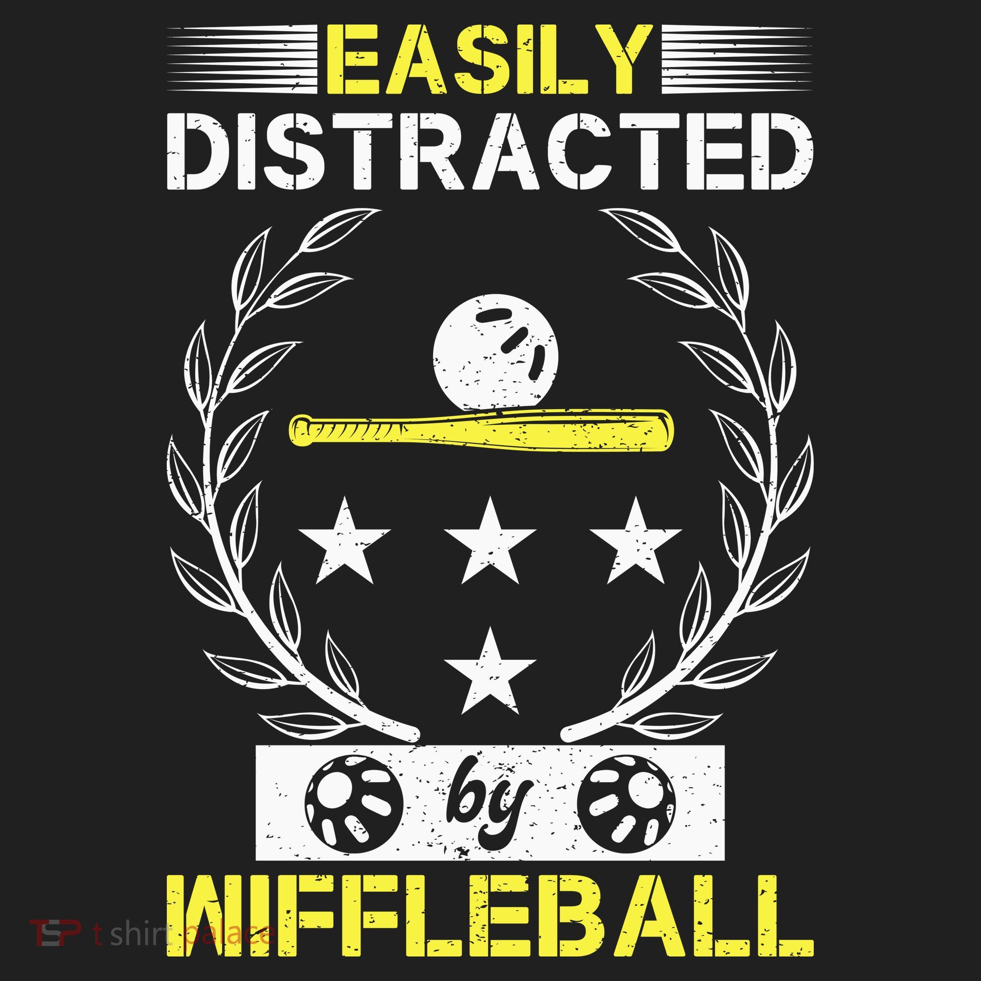 Easily Distracted By Wiffleball Tumbler