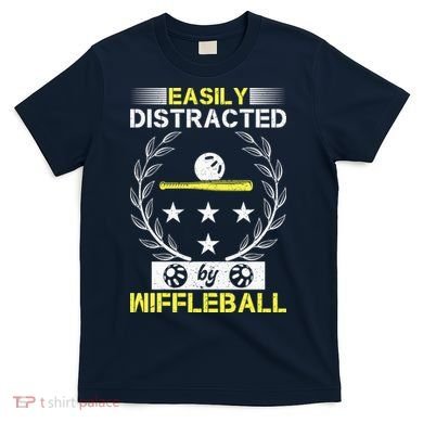 Easily Distracted By Wiffleball T-Shirt