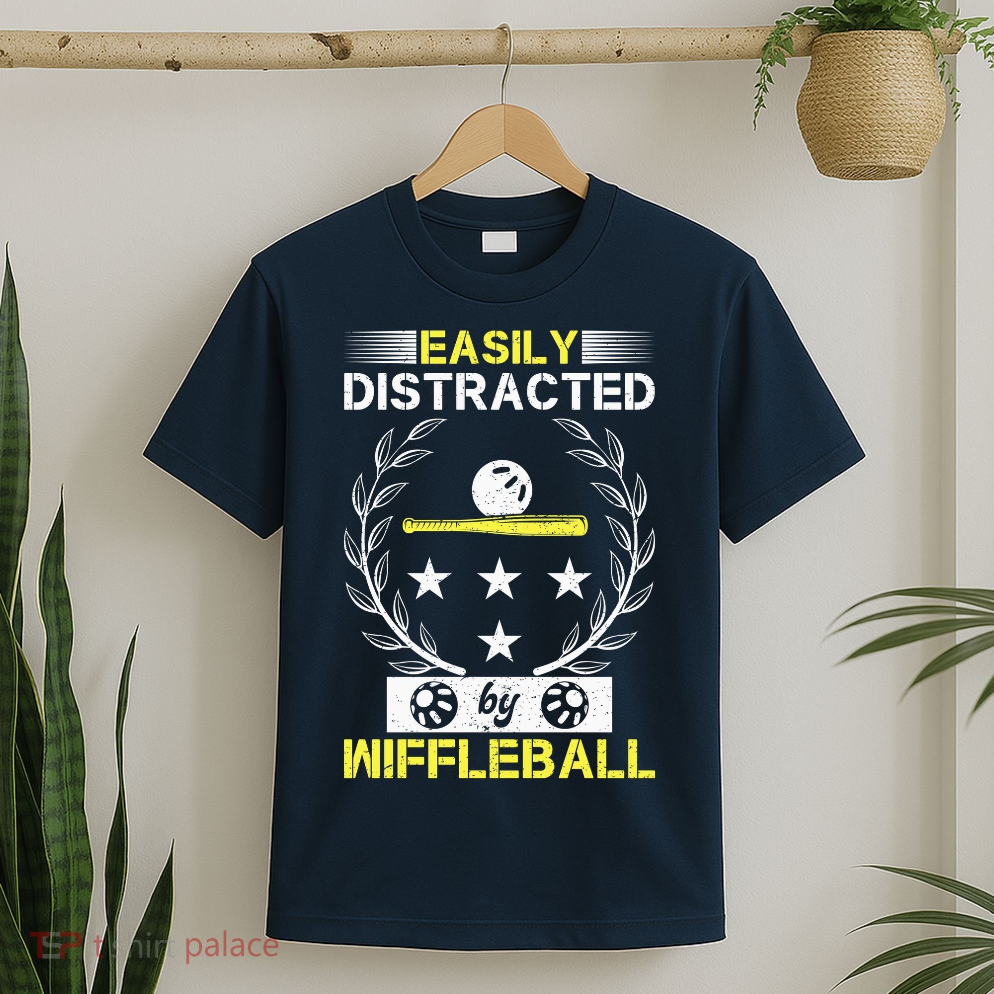 Easily Distracted By Wiffleball T-Shirt