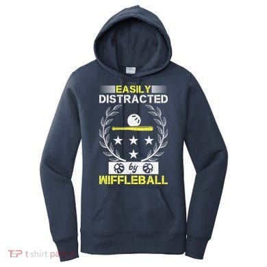 Easily Distracted By Wiffleball Women's Hoodie
