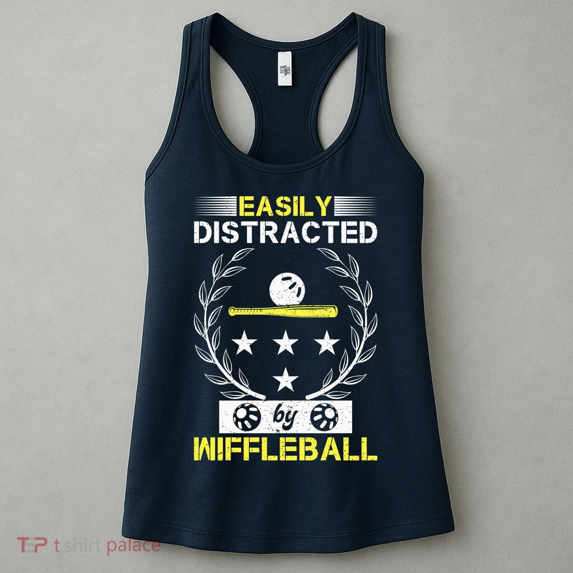 Easily Distracted By Wiffleball Women's Tank Top