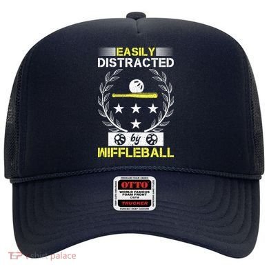 Easily Distracted By Wiffleball Hat