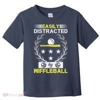 Easily Distracted By Wiffleball Toddler T-Shirt thumb 0