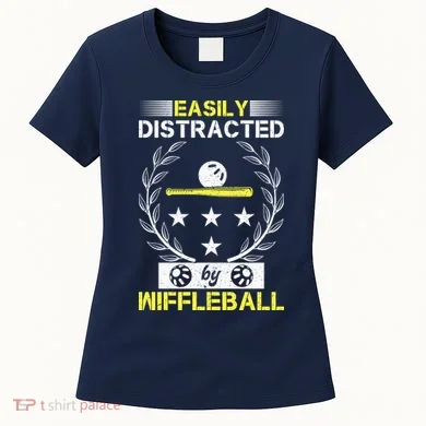Easily Distracted By Wiffleball Women's T-Shirt