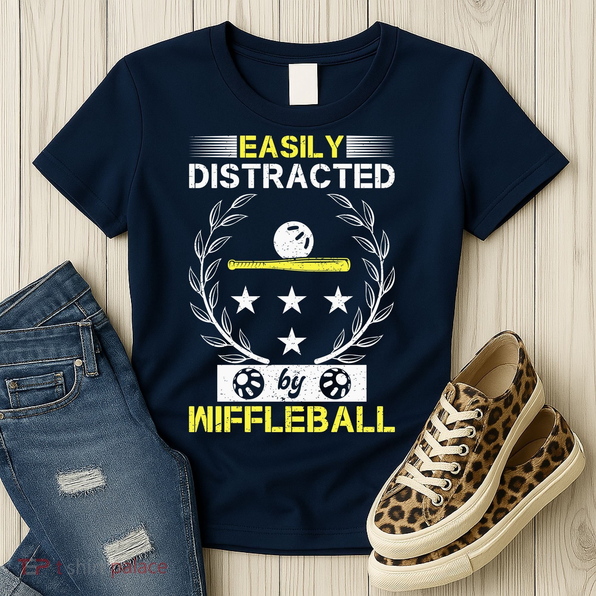 Easily Distracted By Wiffleball Women's T-Shirt