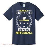 Easily Distracted By Wiffleball Kids T-Shirt thumb 0