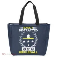 Easily Distracted By Wiffleball Tote Bag thumb 0