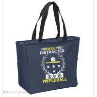 Easily Distracted By Wiffleball Tote Bag thumb 2