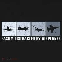 Easily Distracted By Airplanes Aviation Pilot Airplane Toddler Hoodie thumb 2