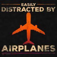 Easily Distracted By Airplanes Airplane Lover Aviation Ladies PosiCharge Tri-Blend Wicking Tank thumb 2